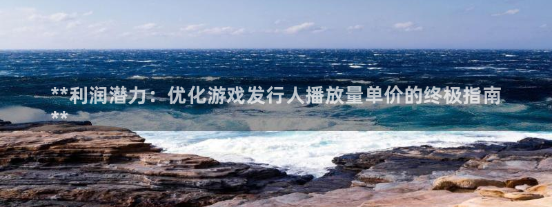 顺盈电子：**利润潜力：优化游戏发行人播放量单价的终极指南
**